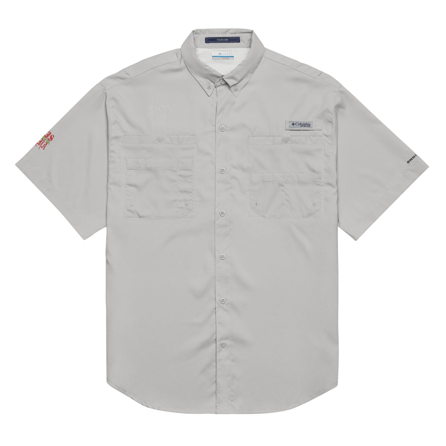 GSC Classic Logo X Columbia short sleeve Premium button shirt