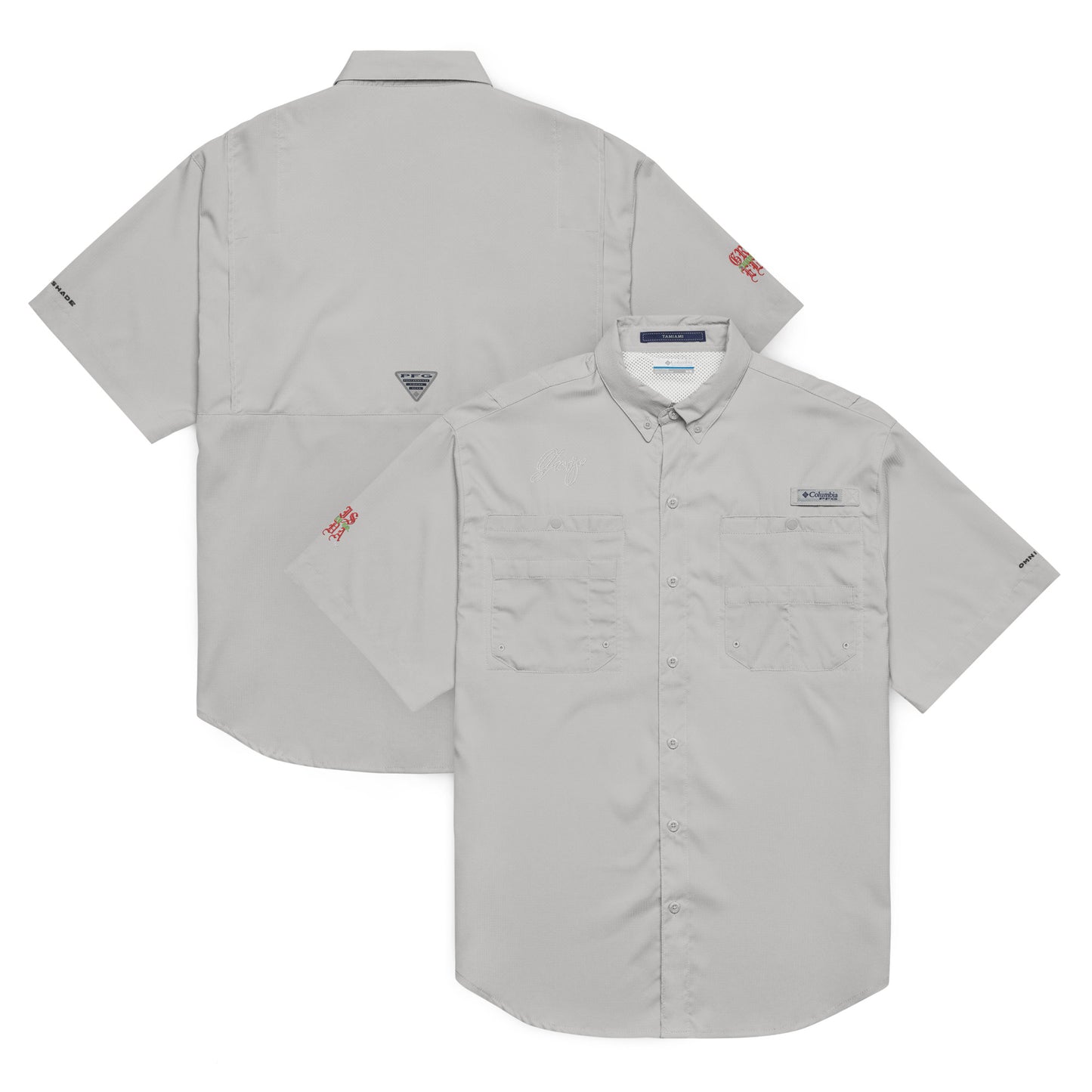 GSC Classic Logo X Columbia short sleeve Premium button shirt