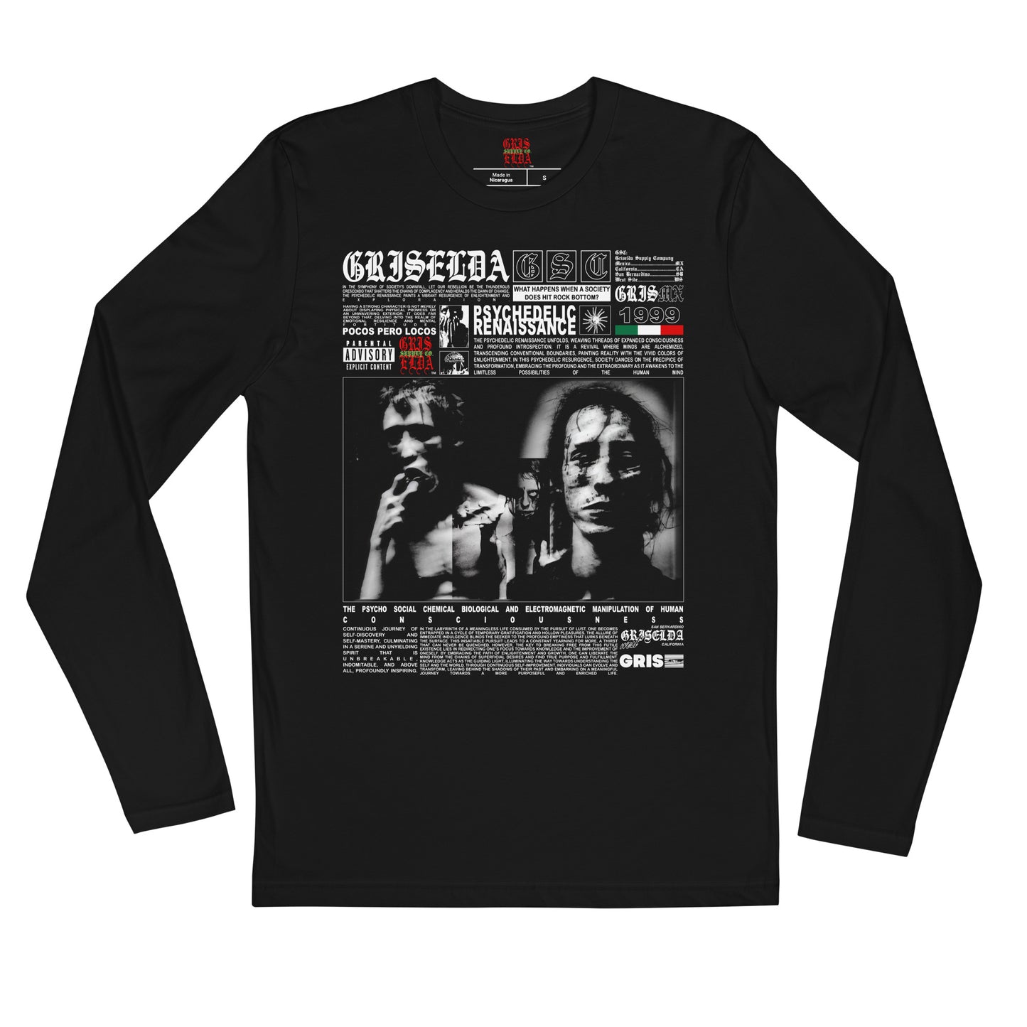 Composición Brutal GSC B Long Sleeve Tee