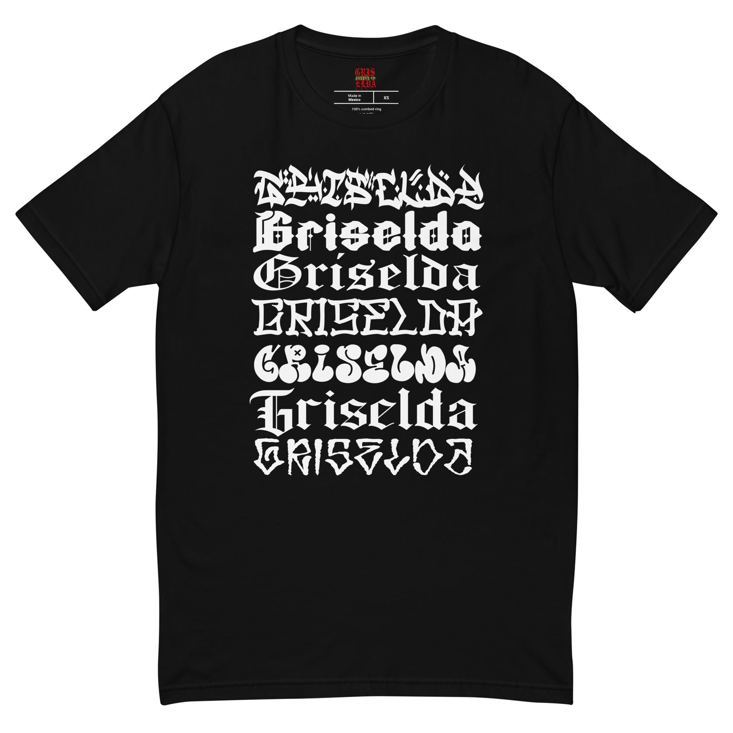 Griselda Fonts GSC Short Sleeve T-shirt