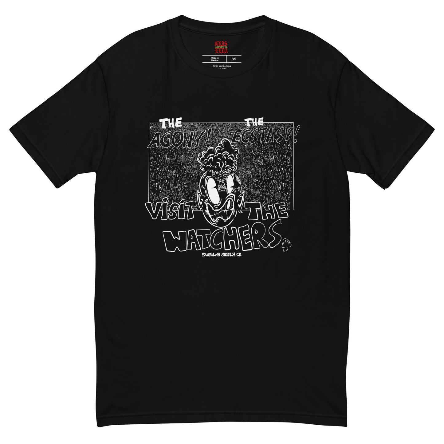 Visit The Watchers GSC Outline B Short Sleeve T-shirt