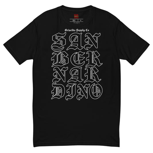 San Bernardino Old School Lettering GSC Short Sleeve T-shirt