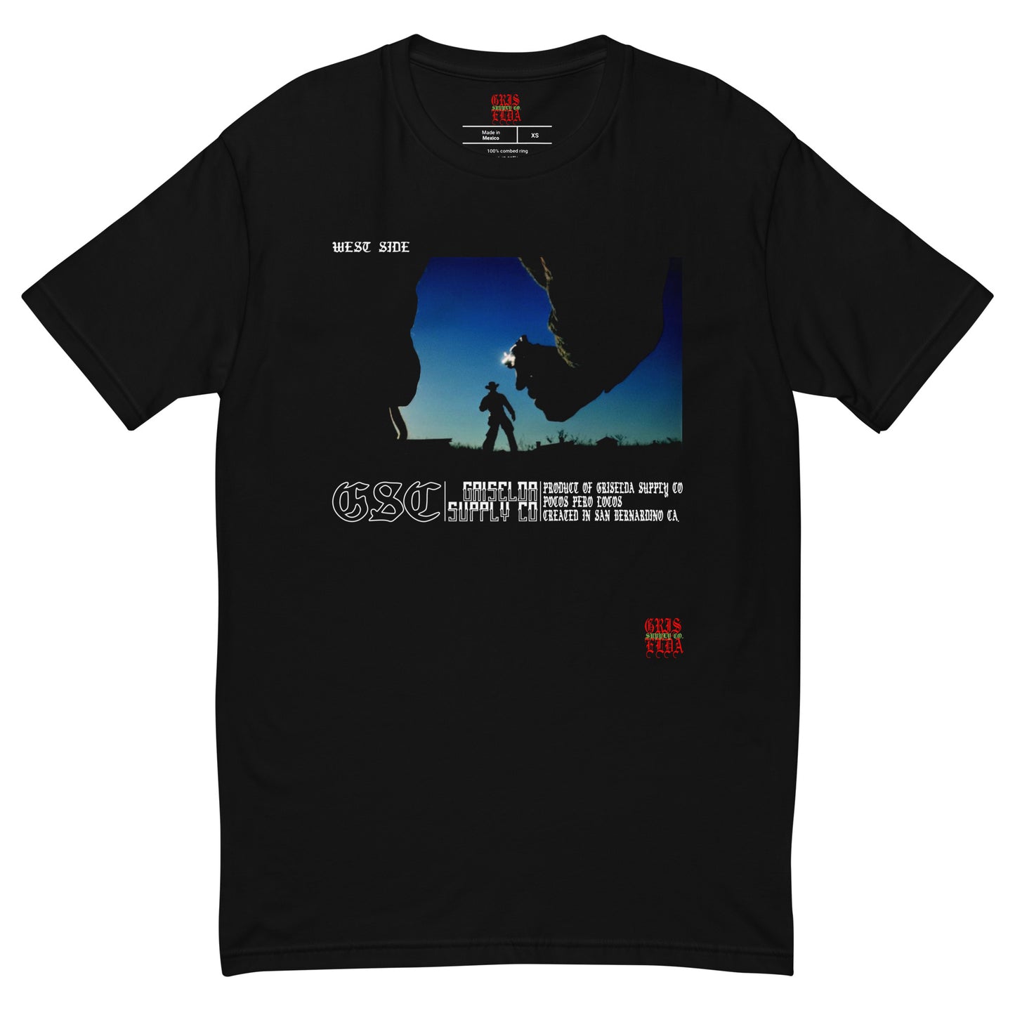 West Side gunslinger GSC B Short Sleeve T-shirt