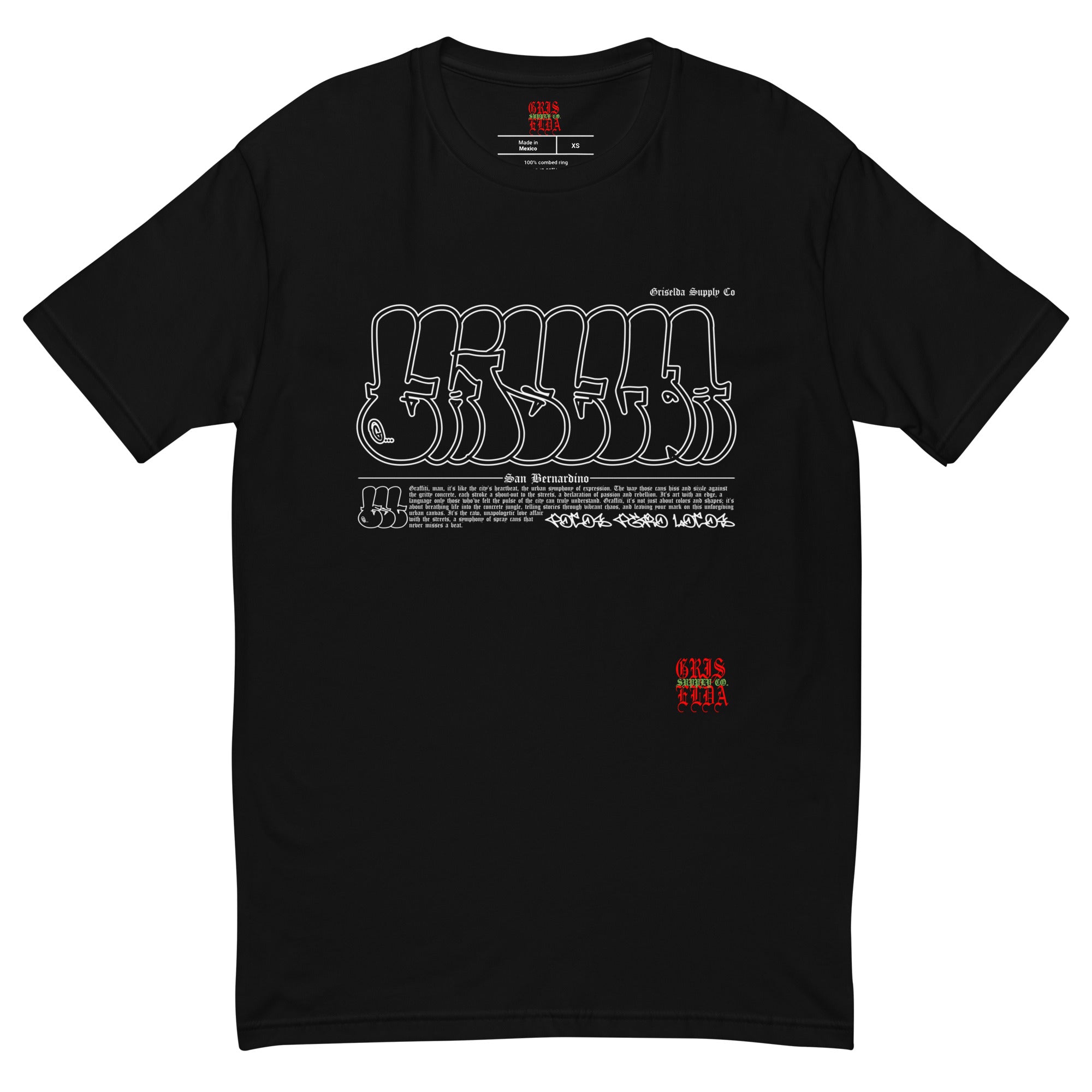 Griselda Graffiti Love GSC B Short Sleeve T-shirt