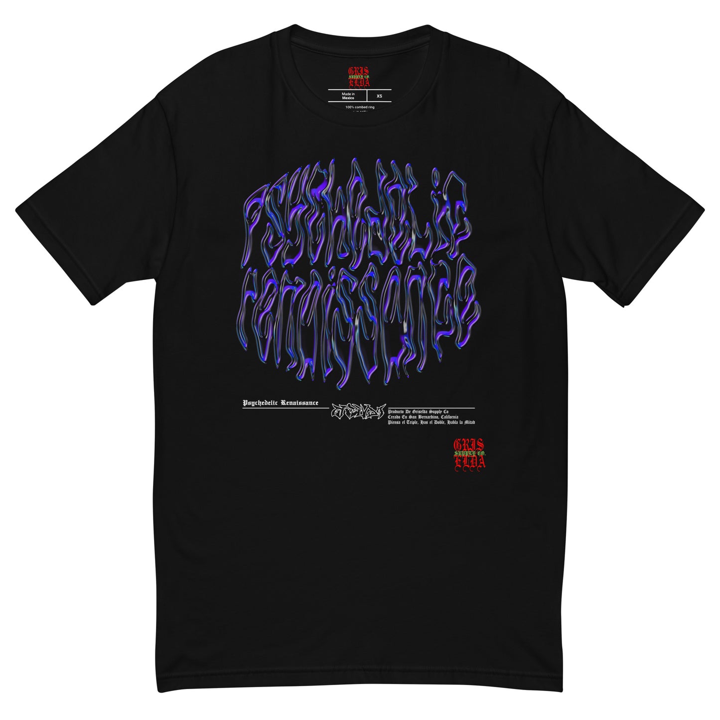 Psychedelic Renaissance Purple GSC B Short Sleeve T-shirt