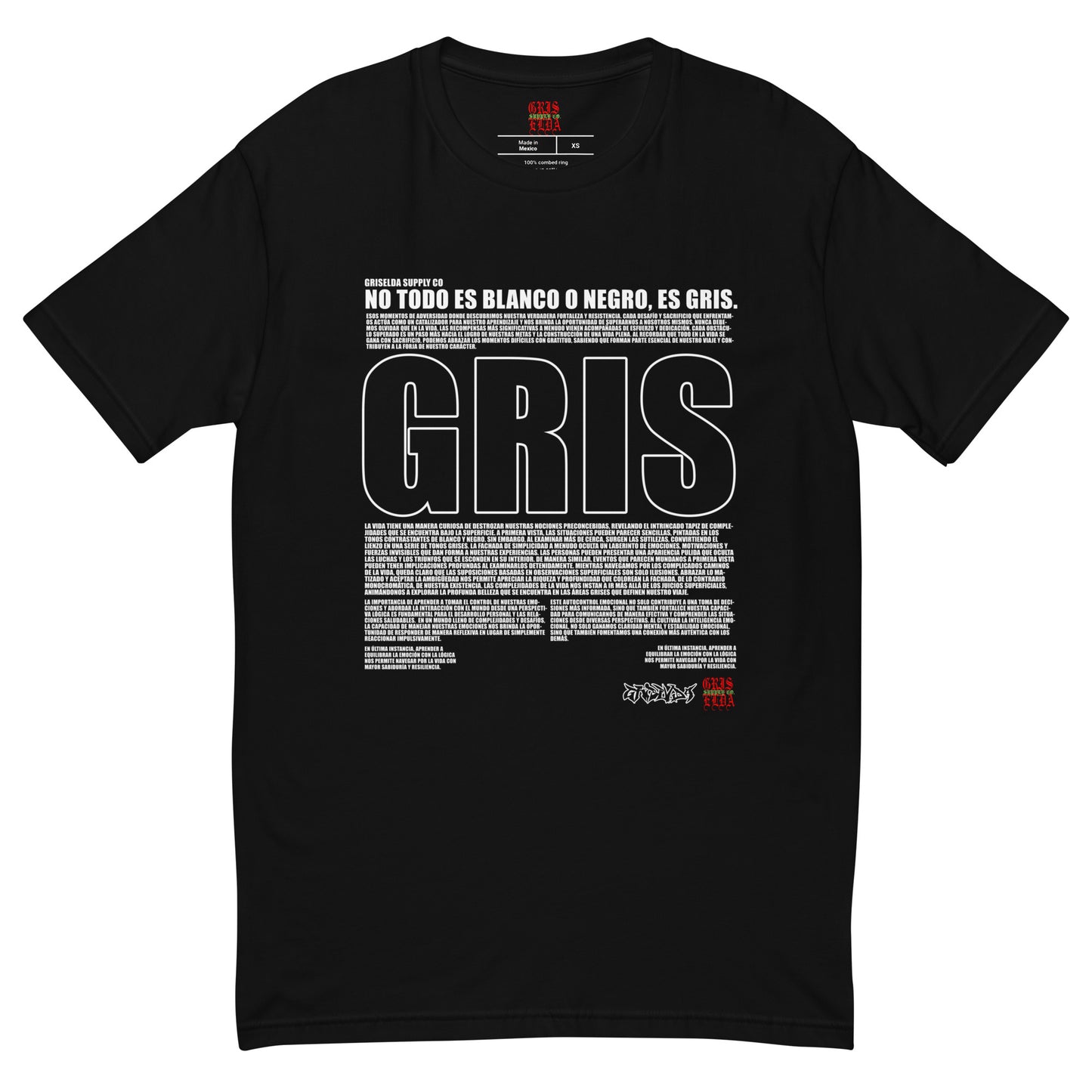 Es Gris. Composition 1 GSC B Short Sleeve T-shirt