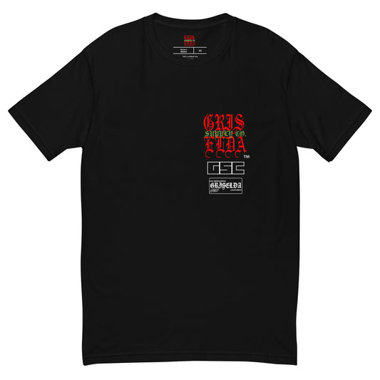 GSC Long Graff LA Project I GSC B Back Print Short Sleeve T-shirt