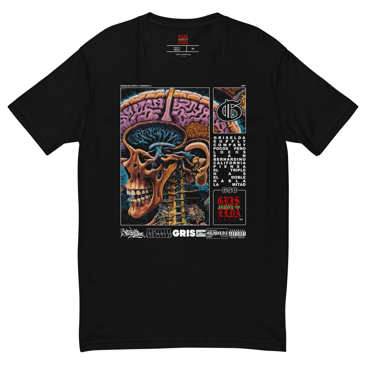 GSC DMT SKULL GSC B Short Sleeve T-shirt