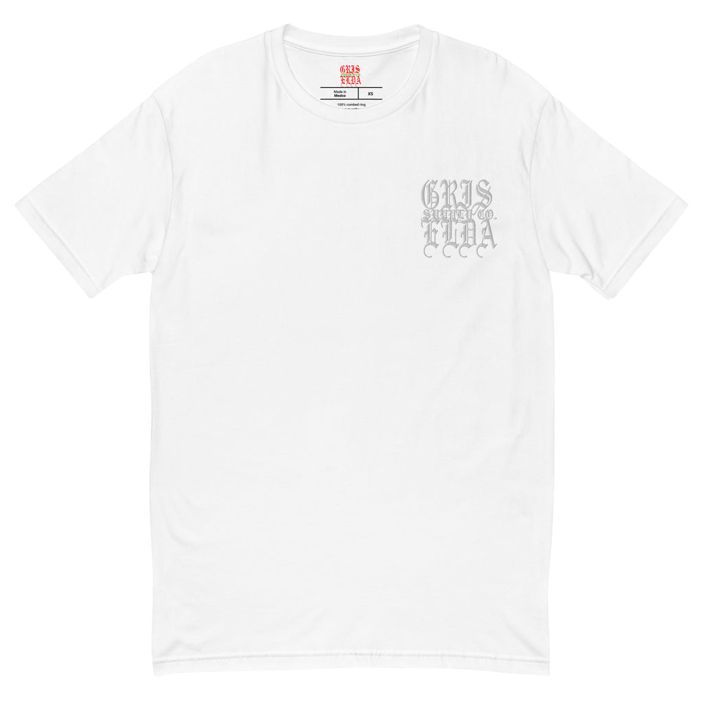 Whiteout Logo Embroidered GSC Premium Short Sleeve T-shirt
