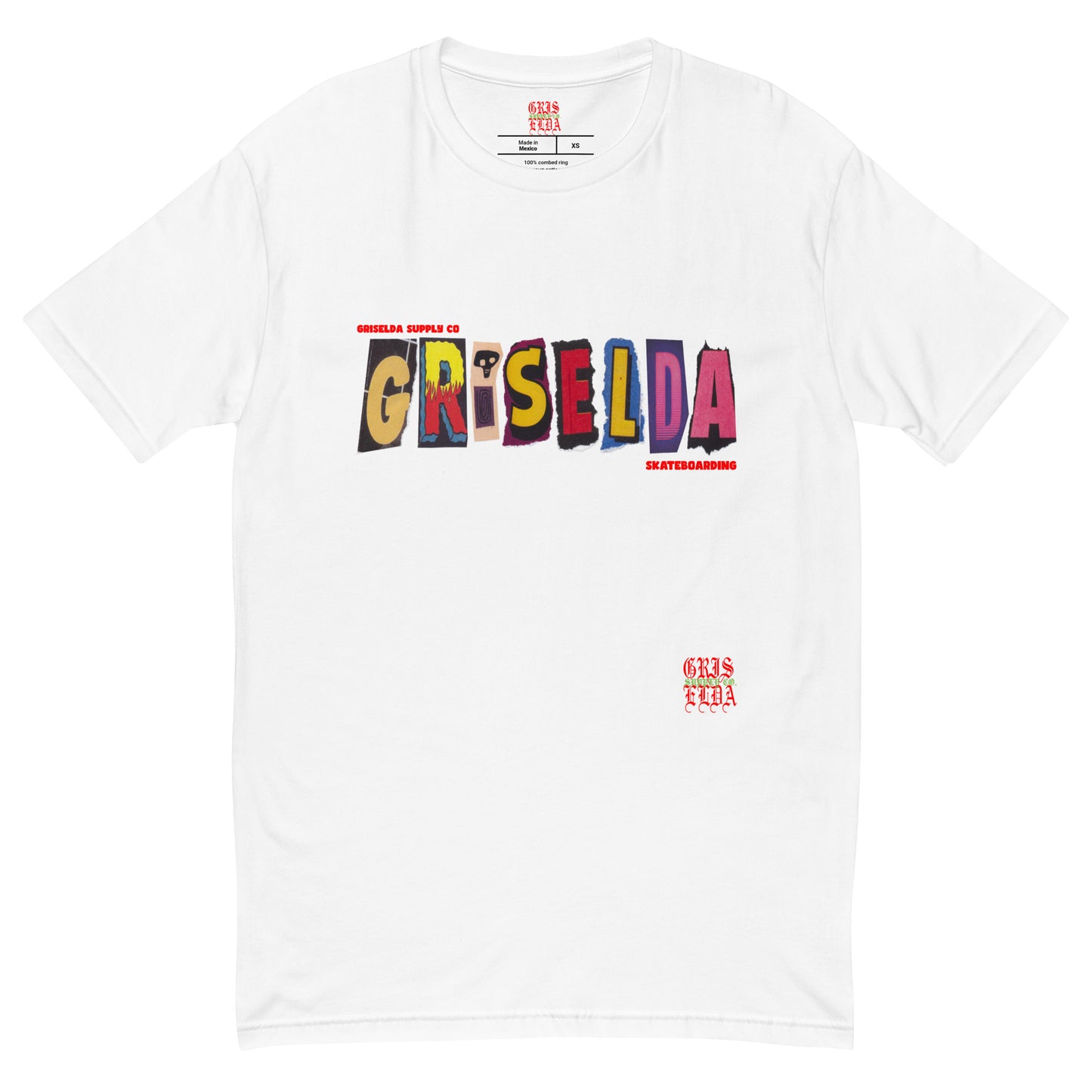 Griselda Cut Out Letters GSC W Short Sleeve T-shirt