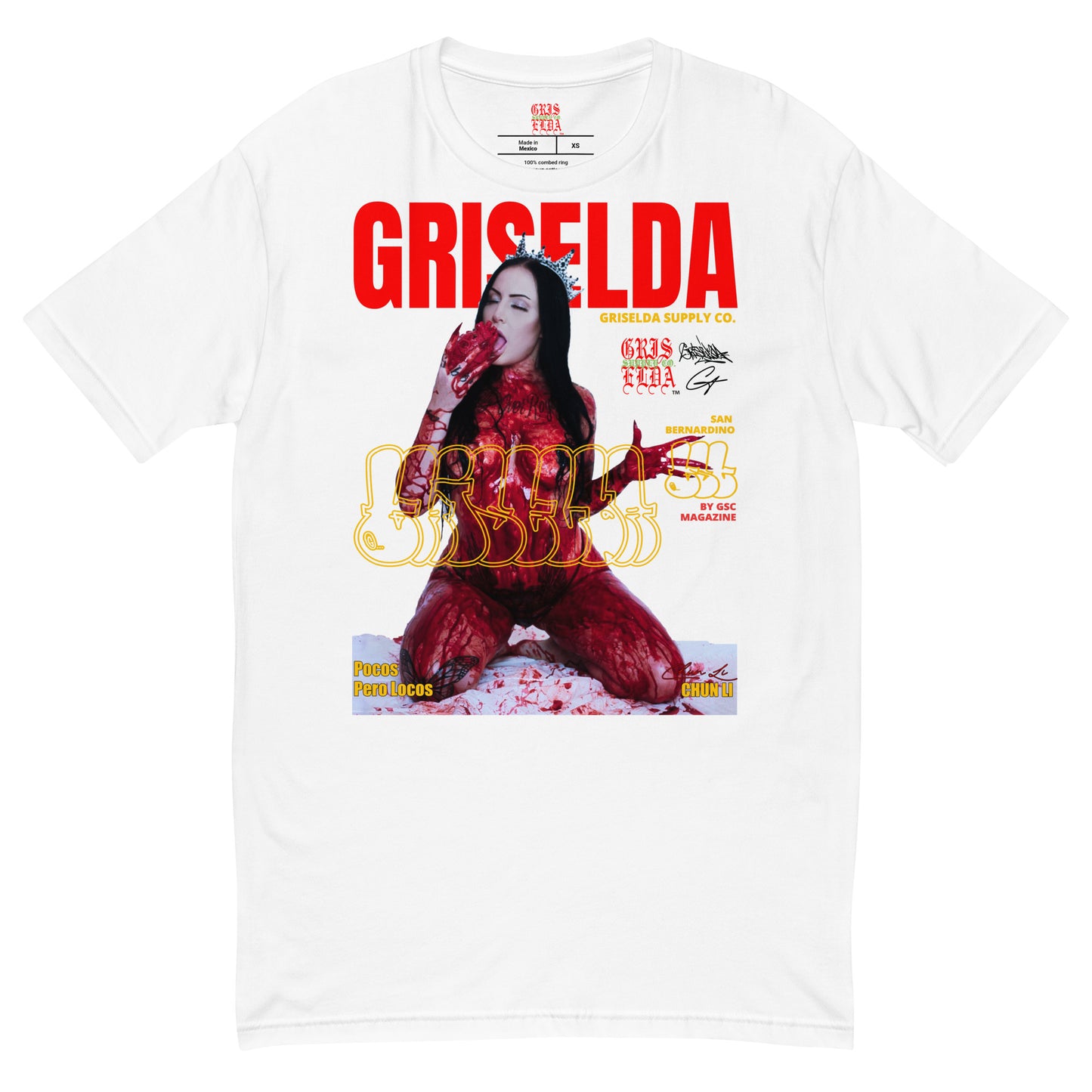 Chun Li X GSC W Short Sleeve T-shirt