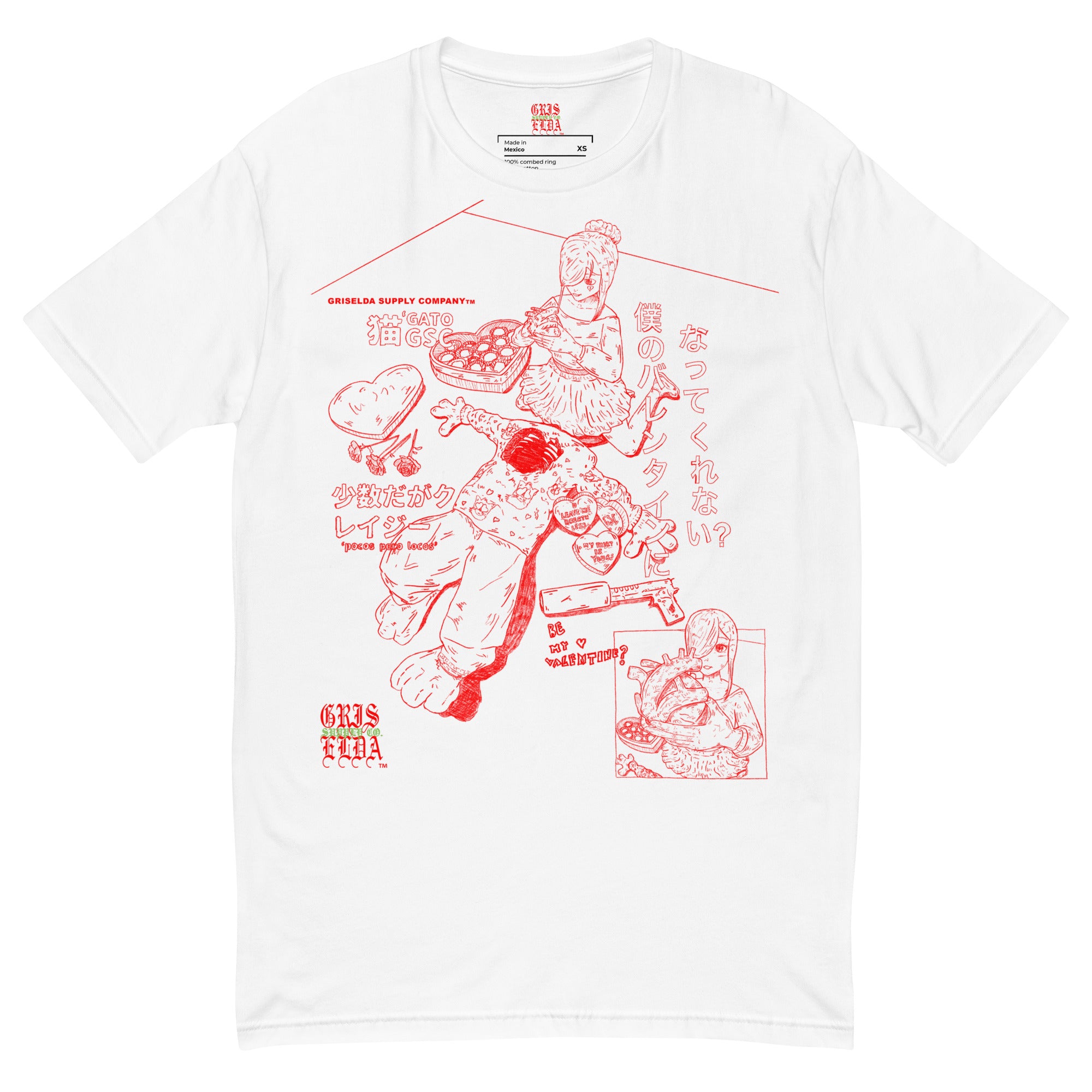 Gato GSC My heart is Yours GSC Short Sleeve T-shirt – Griselda