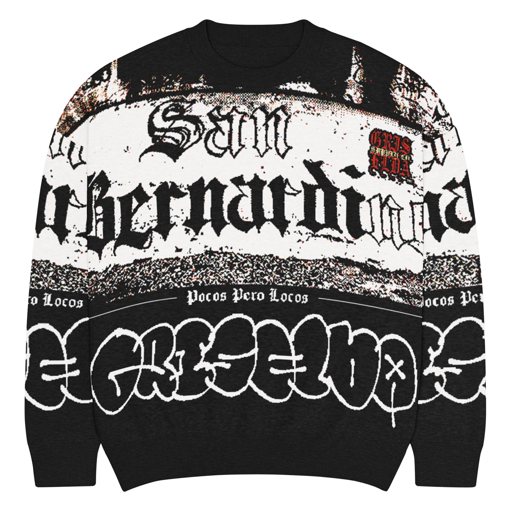 San Bernardino PPL Days GSC Relaxed fit knitted crew neck sweater
