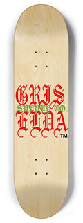 Classic Logo Natural Wood GSC SKATEBOARD DECK