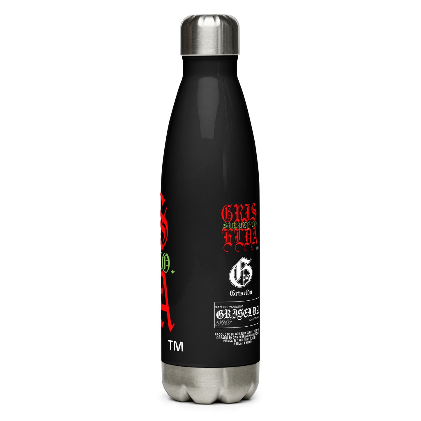 GSC Classic Logo GSC B Stainless steel water bottle