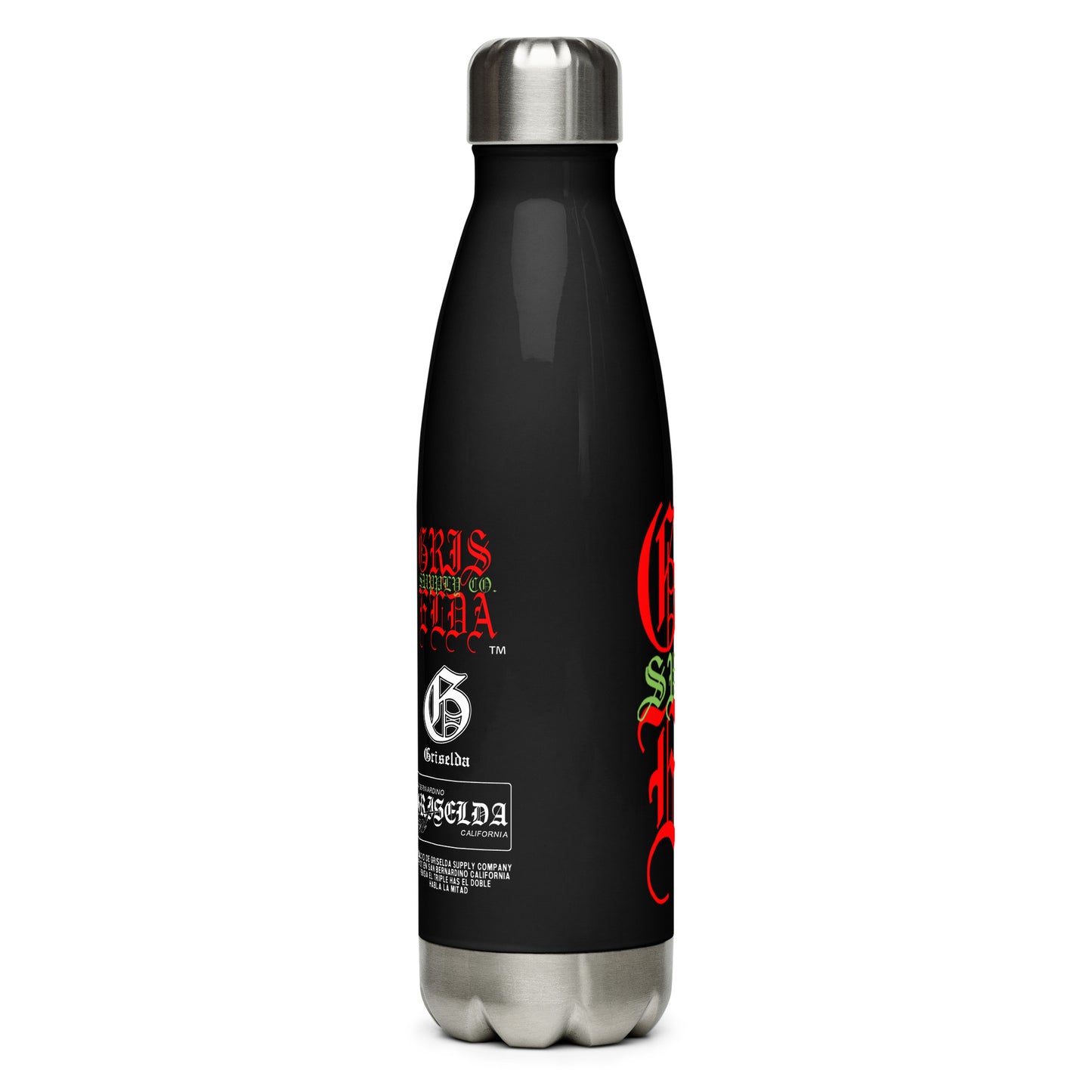 GSC Classic Logo GSC B Stainless steel water bottle