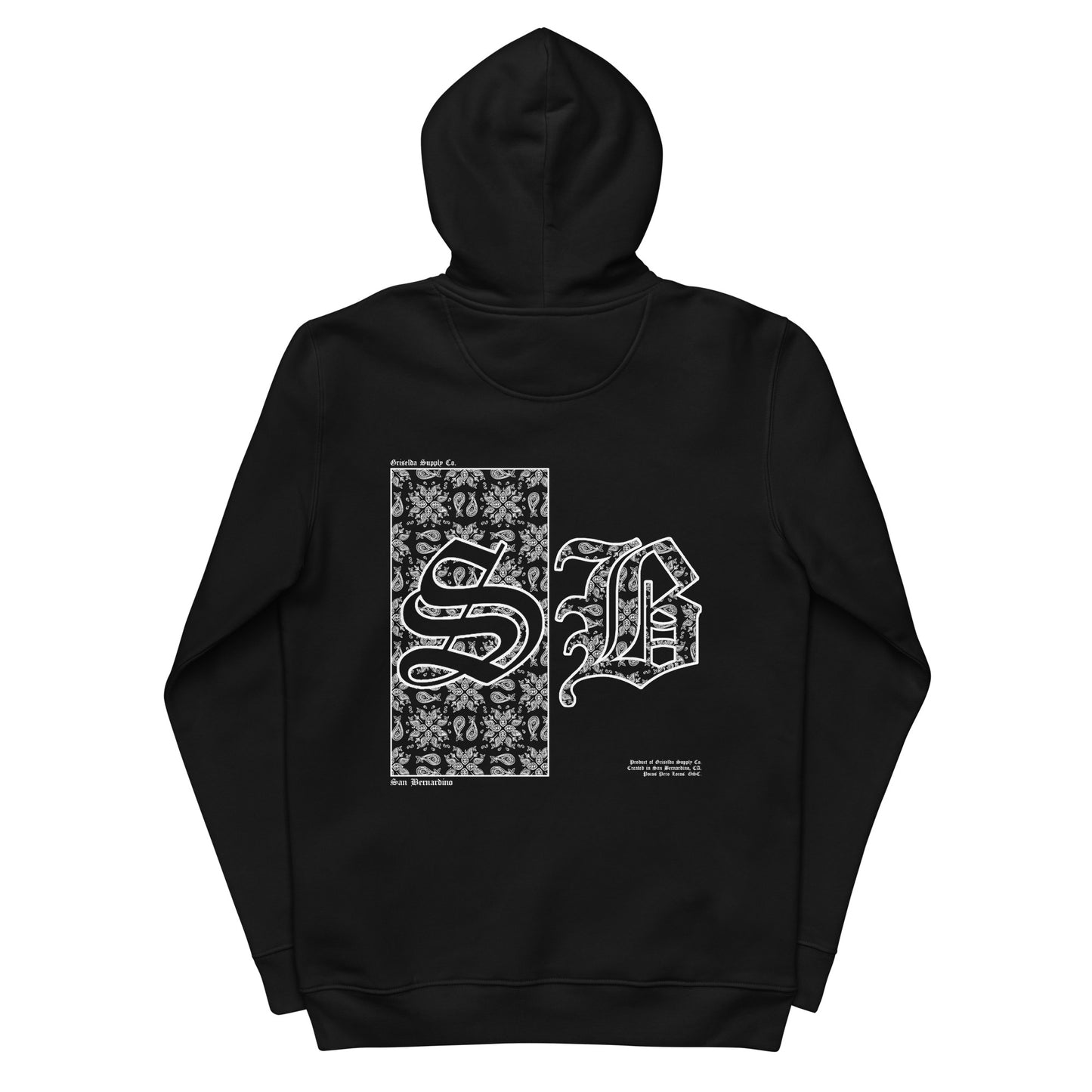 Paisley SB GSC B Premium Unisex essential eco hoodie