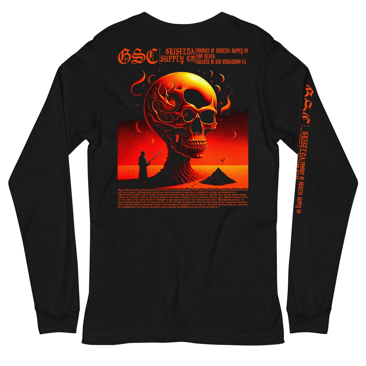 OG Ego death GSC B Unisex Long Sleeve Tee