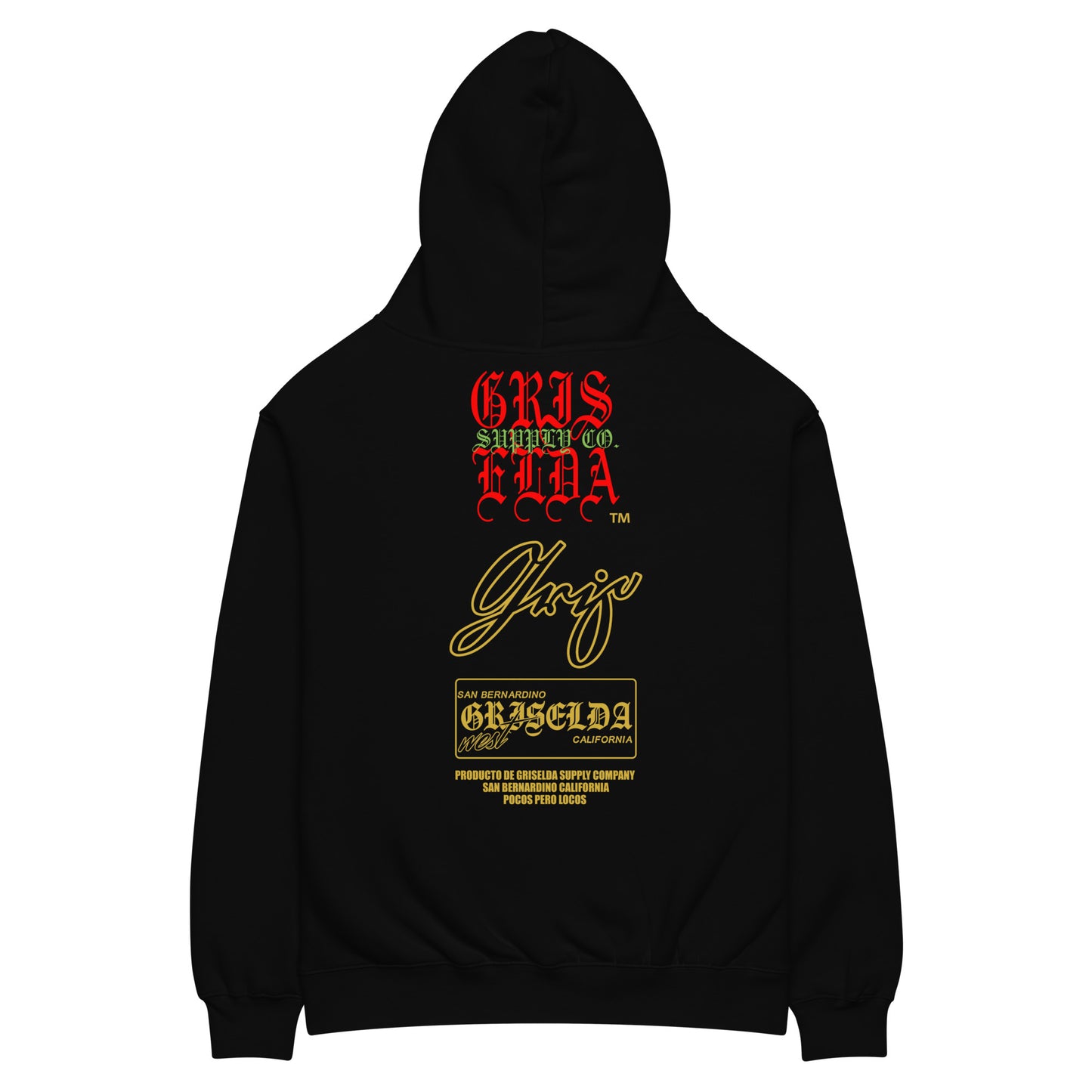 Gris" GSC Gold Premium GSC Unisex oversized hoodie