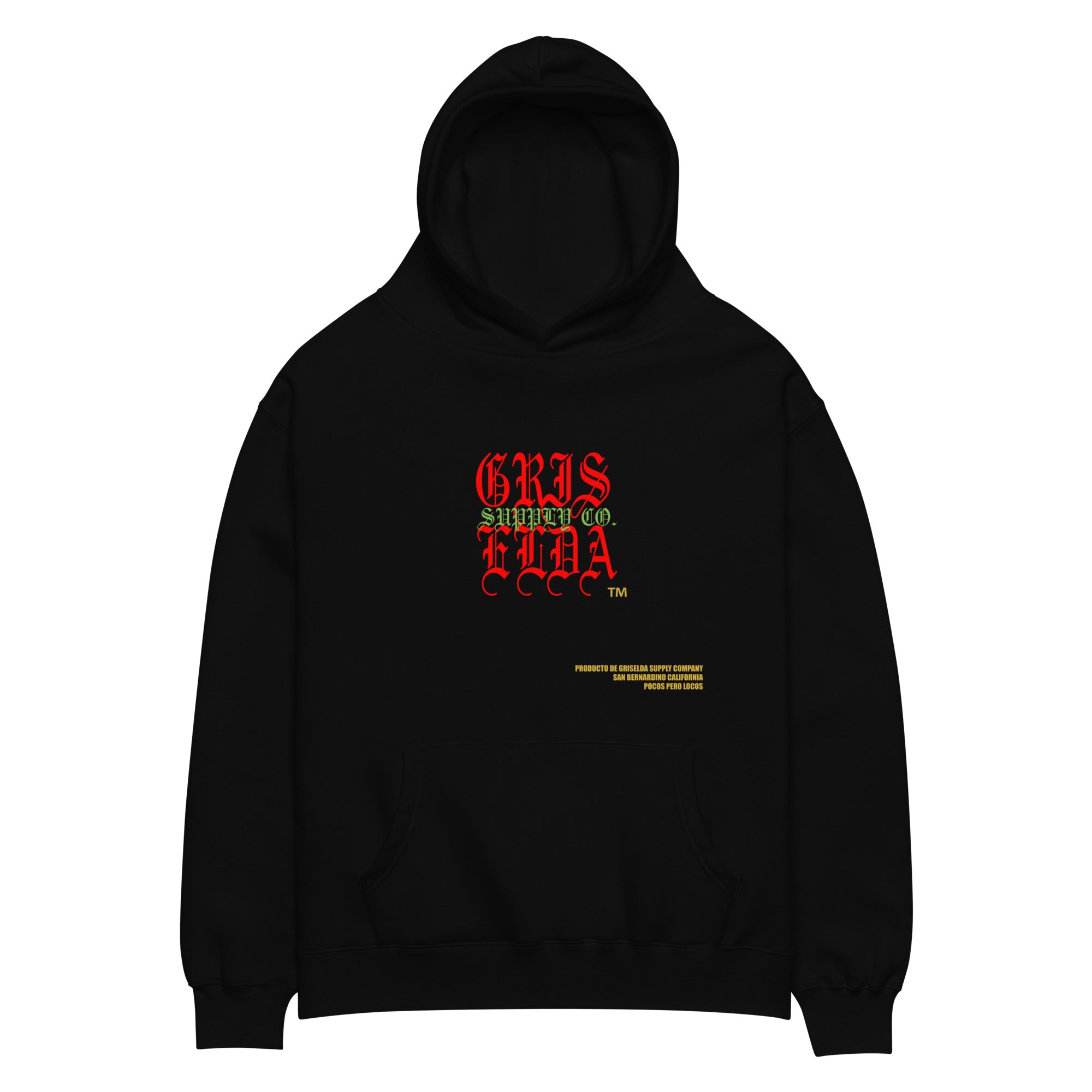 Classic Logo Gold Premium Unisex oversized hoodie