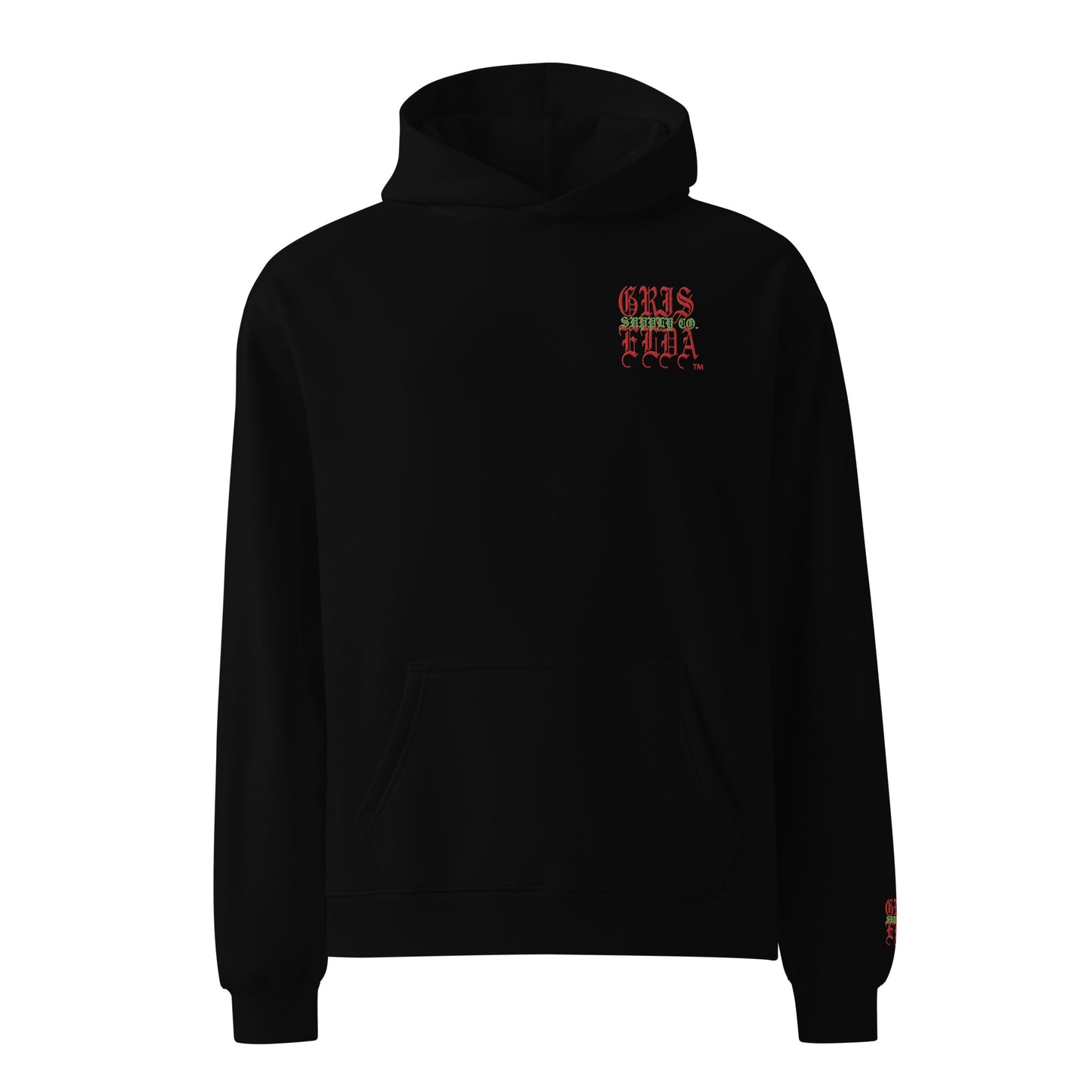 GSC Classic Logo Embroidered GSC Premium Unisex oversized hoodie