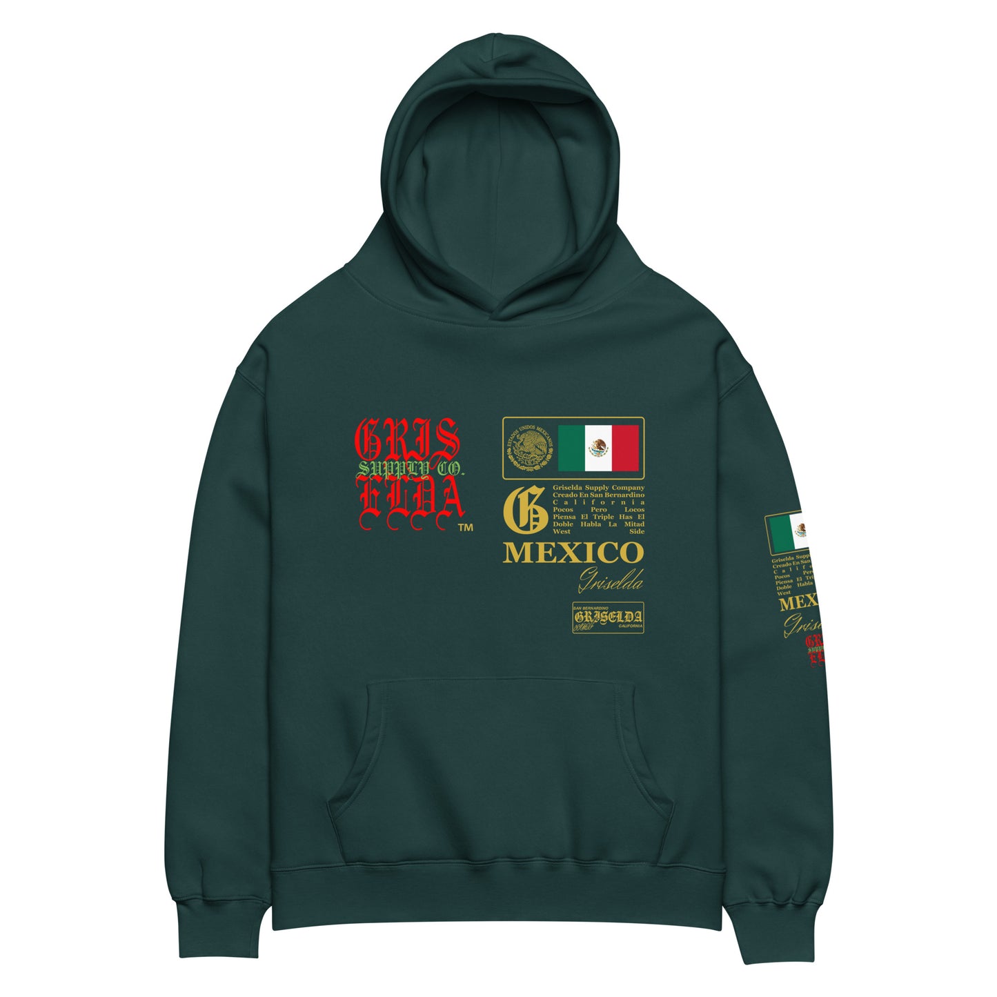 MEXICO GSC PREMIUM GSC Unisex oversized hoodie