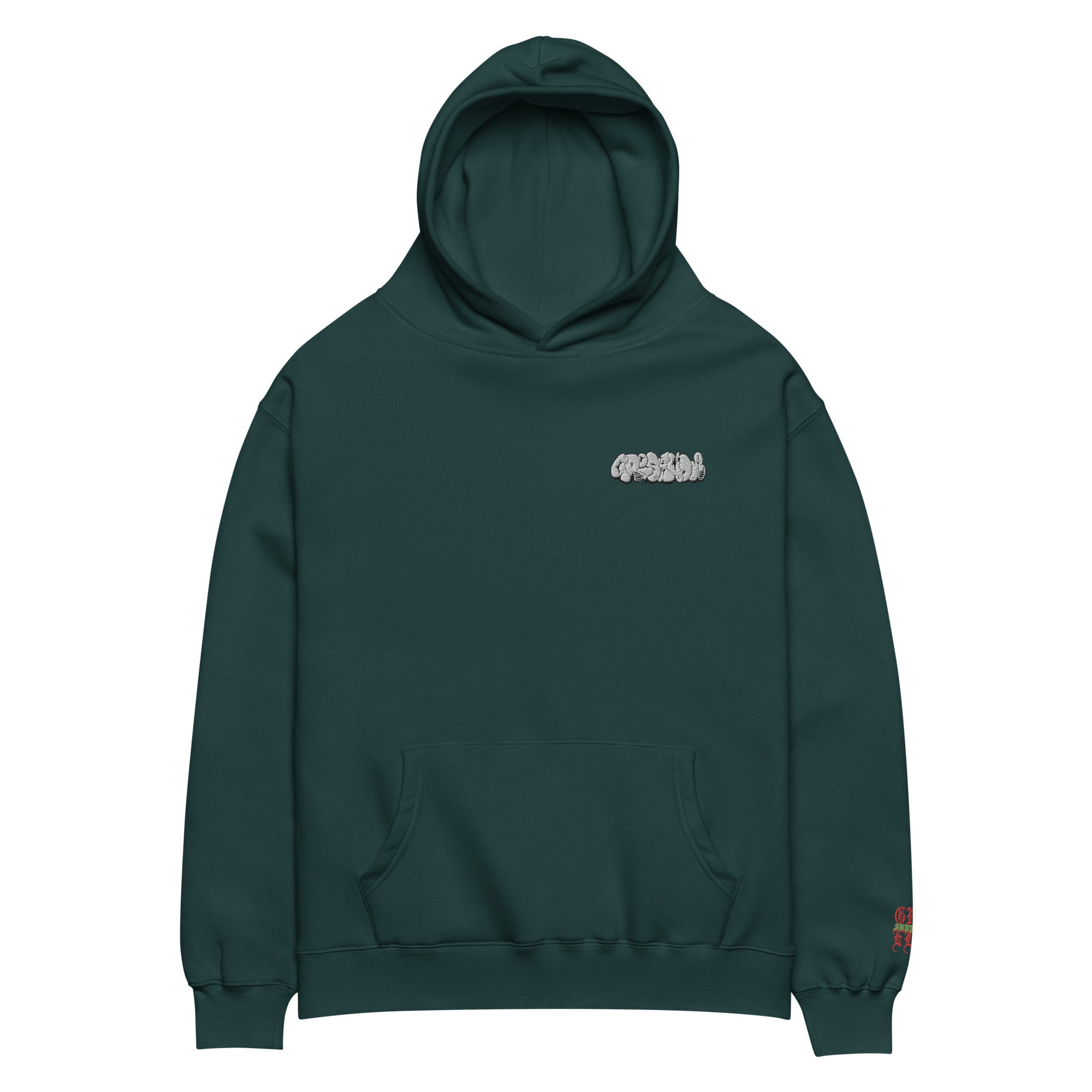 Griselda Graffiti Tag Embroidered GSC Premium Unisex oversized hoodie
