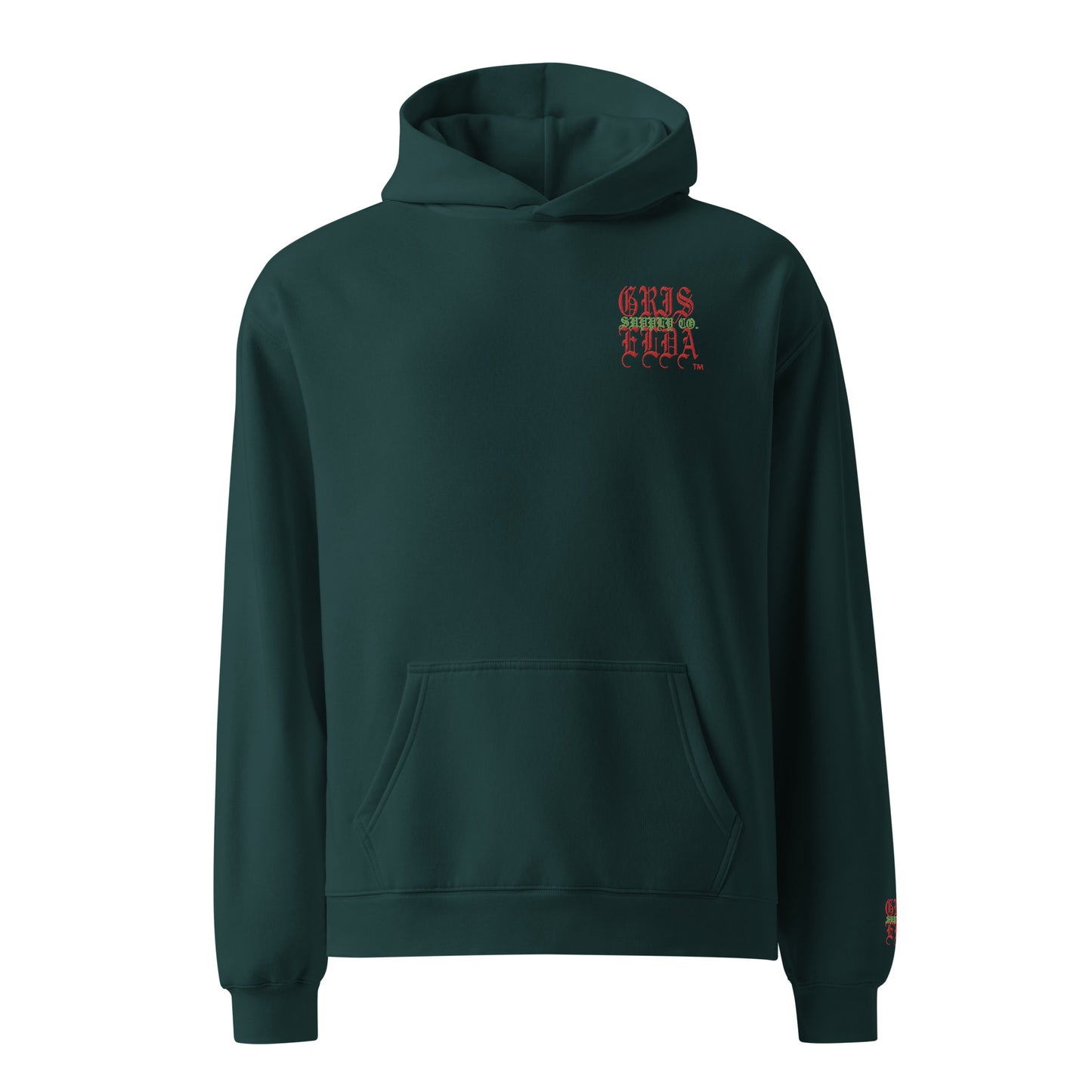 GSC Classic Logo Embroidered GSC Premium Unisex oversized hoodie