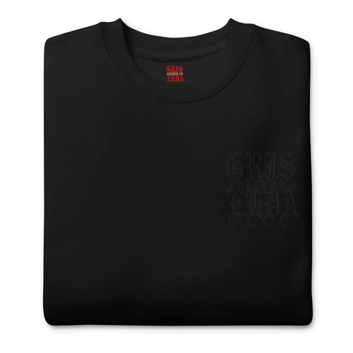 Sudadera Premium Unisex GSC con Logo Bordado Blackout