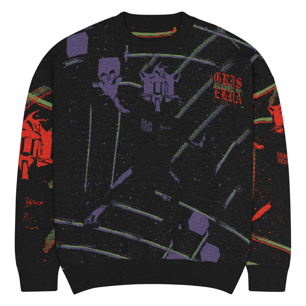Gato GSC Ego Death DMT GSC Relaxed fit knitted crew neck sweater
