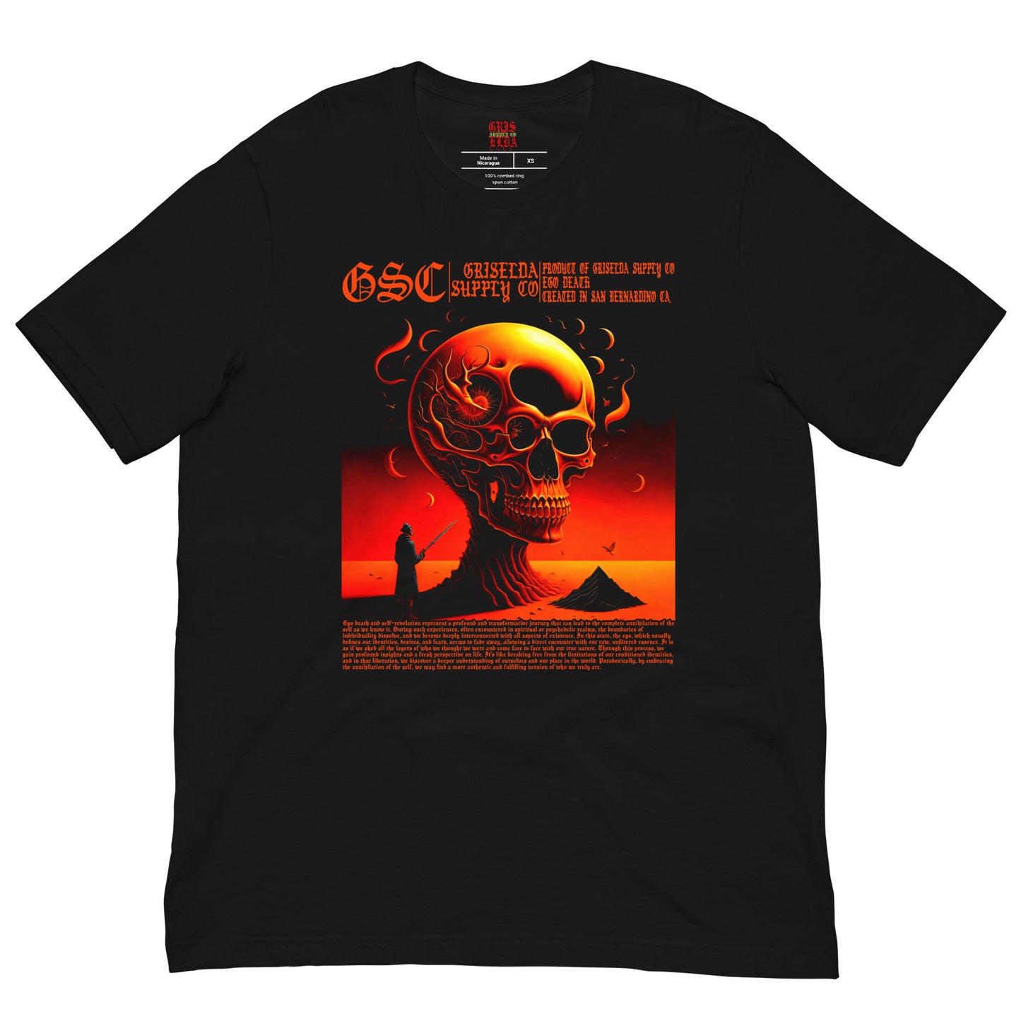 OG Ego death GSC B Short Sleeve T-shirt