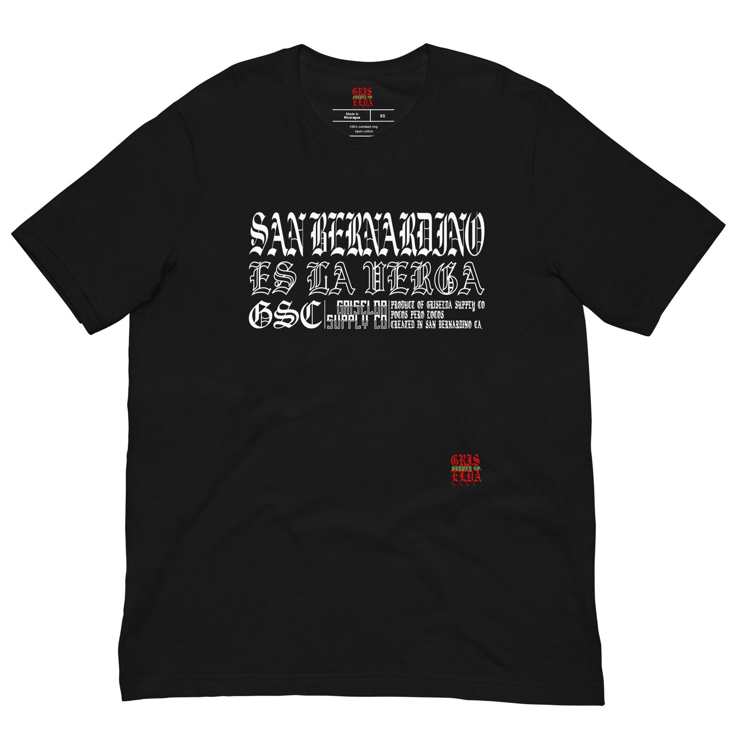 San Bernardino es la Verga GSC B Short Sleeve T-shirt