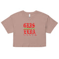 Top corto de mujer Classic Logo ROJO GSC B