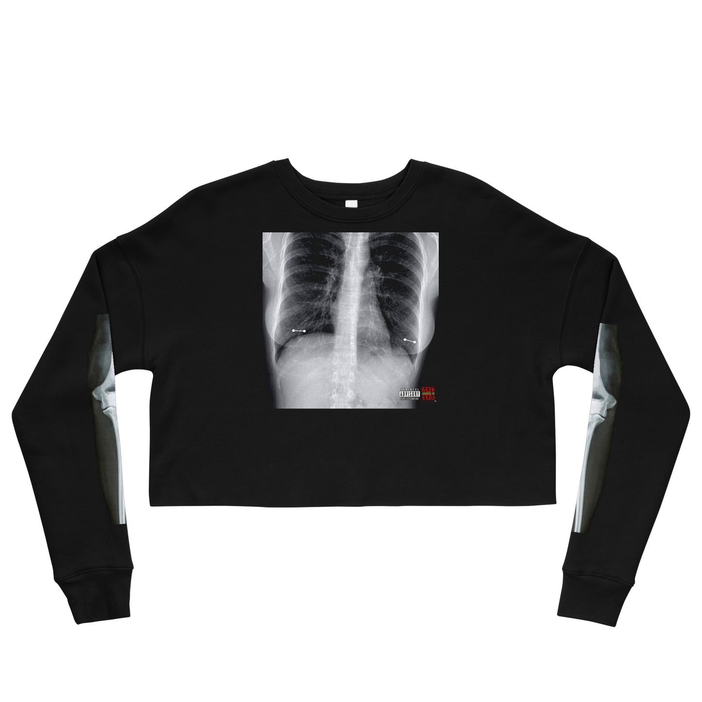 Female GSC XRAY GSC B Crop Sweatshirt