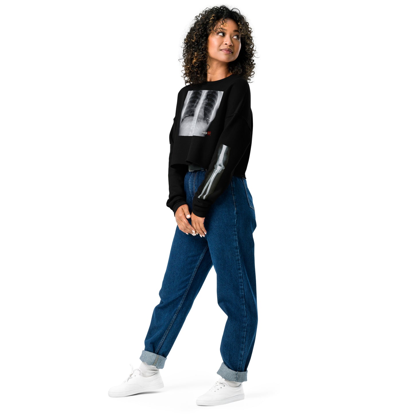 Female GSC XRAY GSC B Crop Sweatshirt