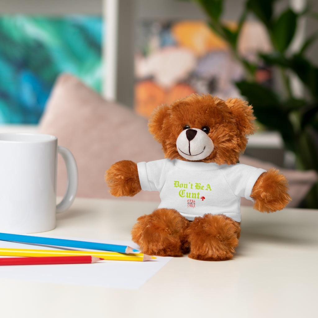 Don’t be a Cunt GSC Stuffed Animals with tee