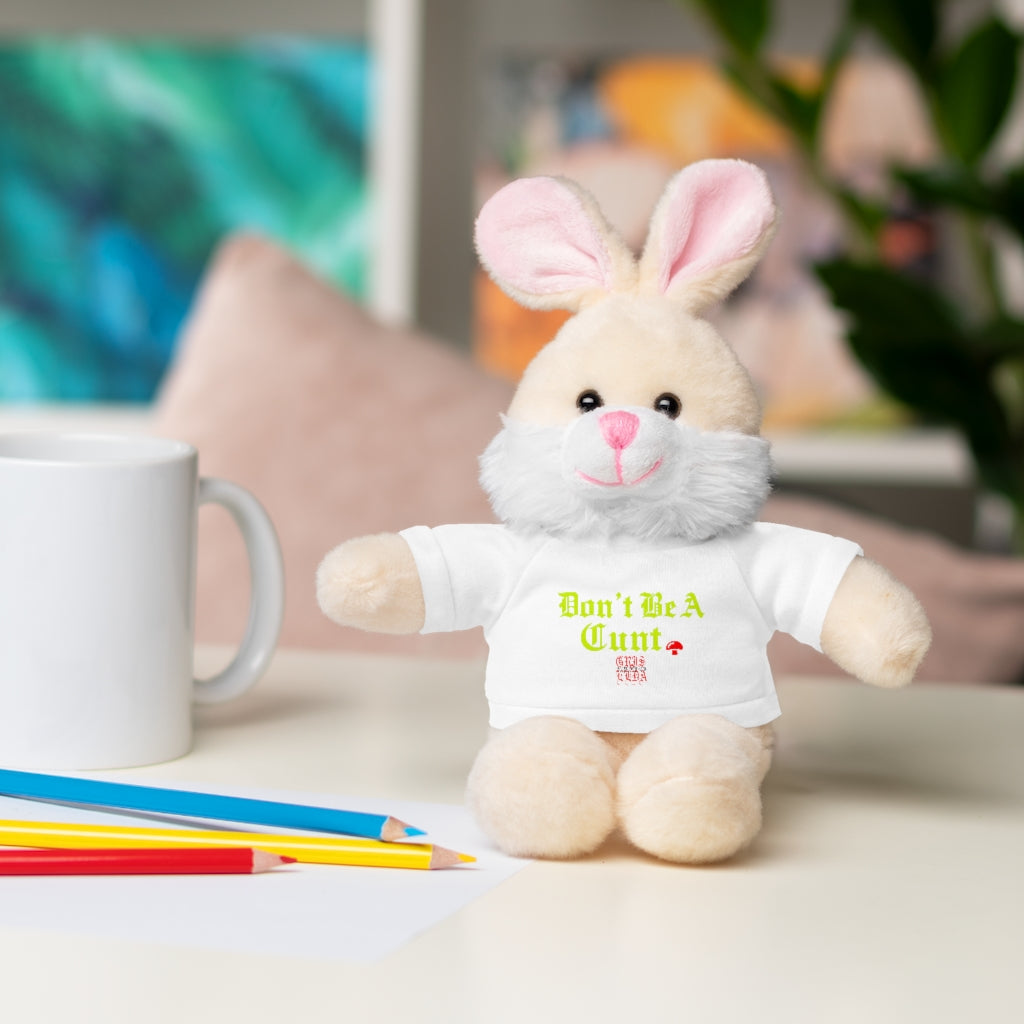 Don’t be a Cunt GSC Stuffed Animals with tee