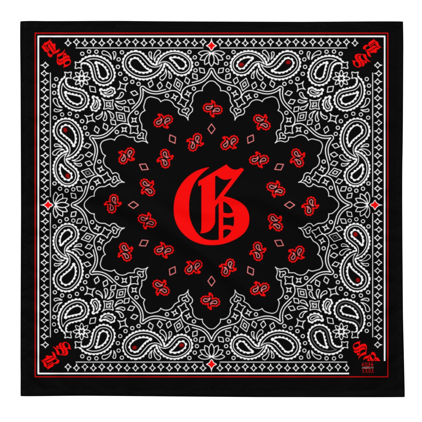 G GSC All-over print bandana