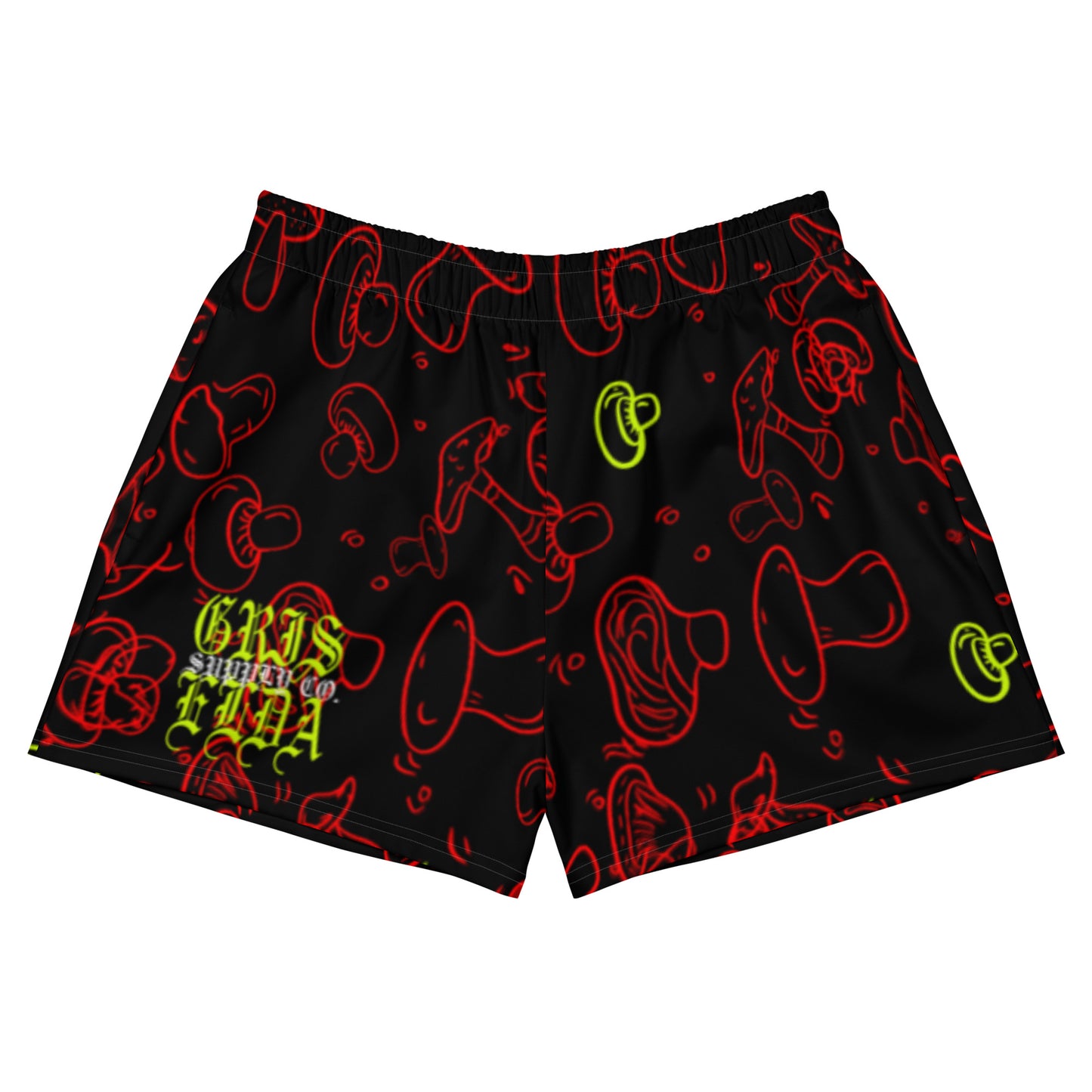 Mushroom GSC Women's Athletic Short Shorts