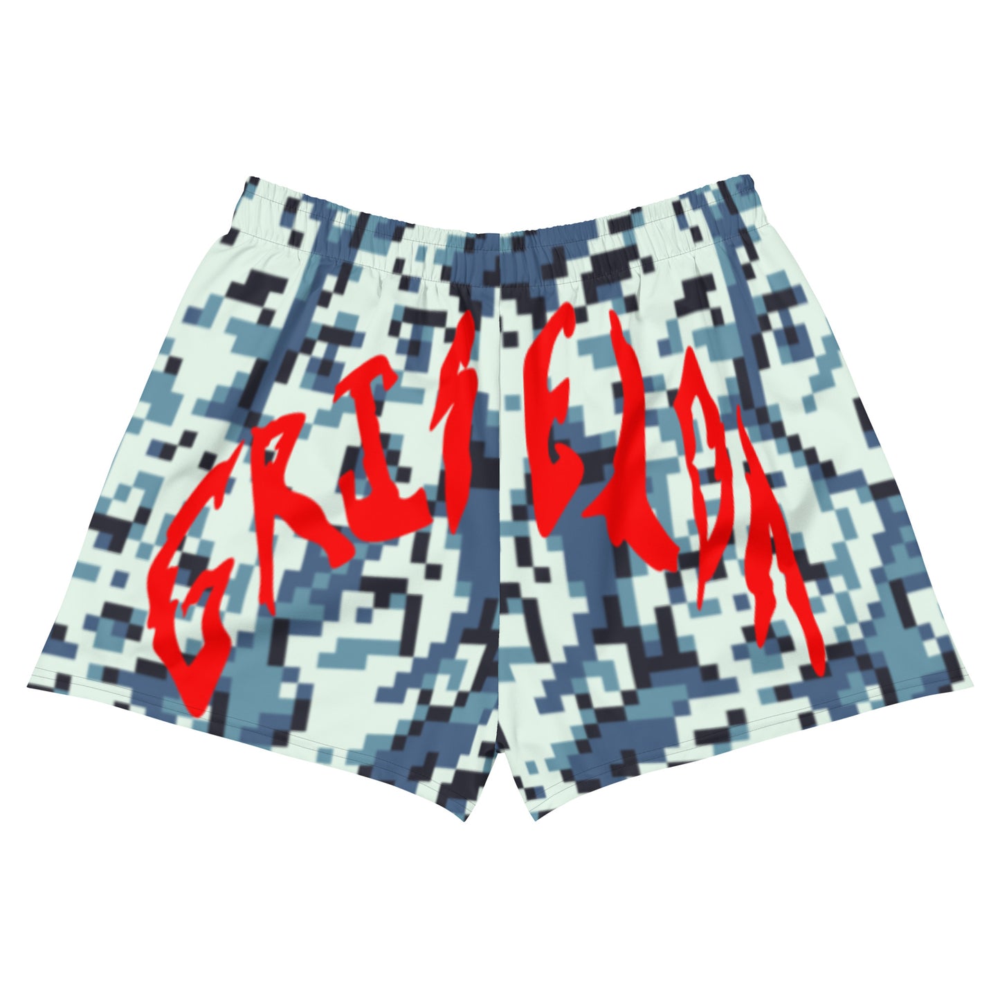 Ahegao 32 bit Pixel GSC Women’s Recycled Athletic Shorts