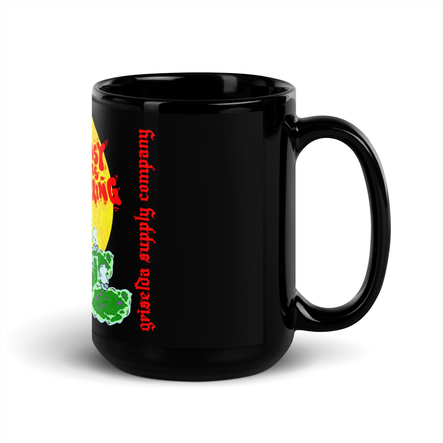 Easy is Boring 470 GSC Black Glossy Mug