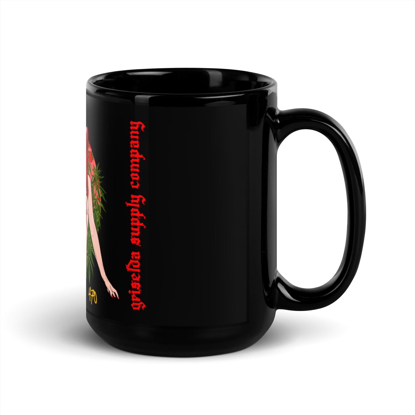 LZY GSC Black Glossy Mug