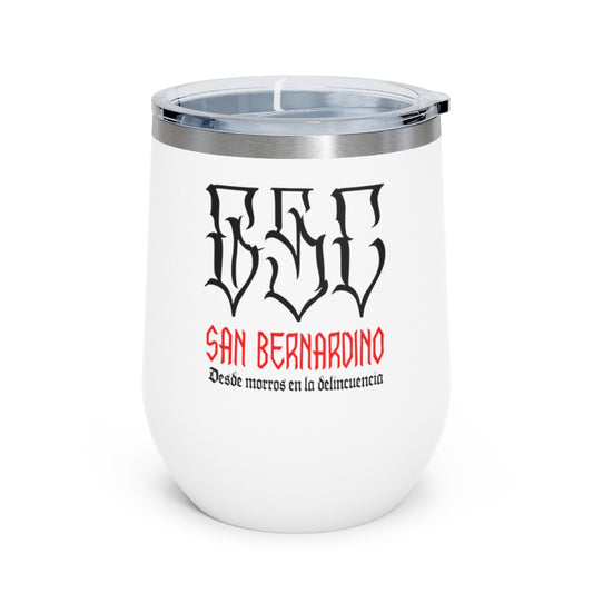 Vaso de vino aislado de 12 oz