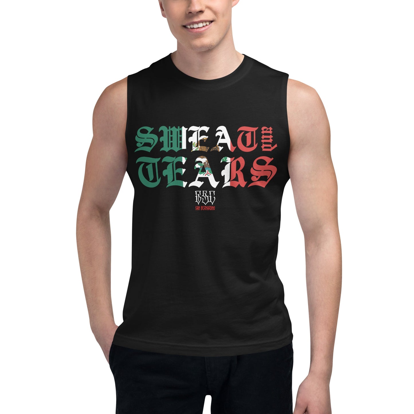 SWEAT AND TEARS GSC Muscle Shirt