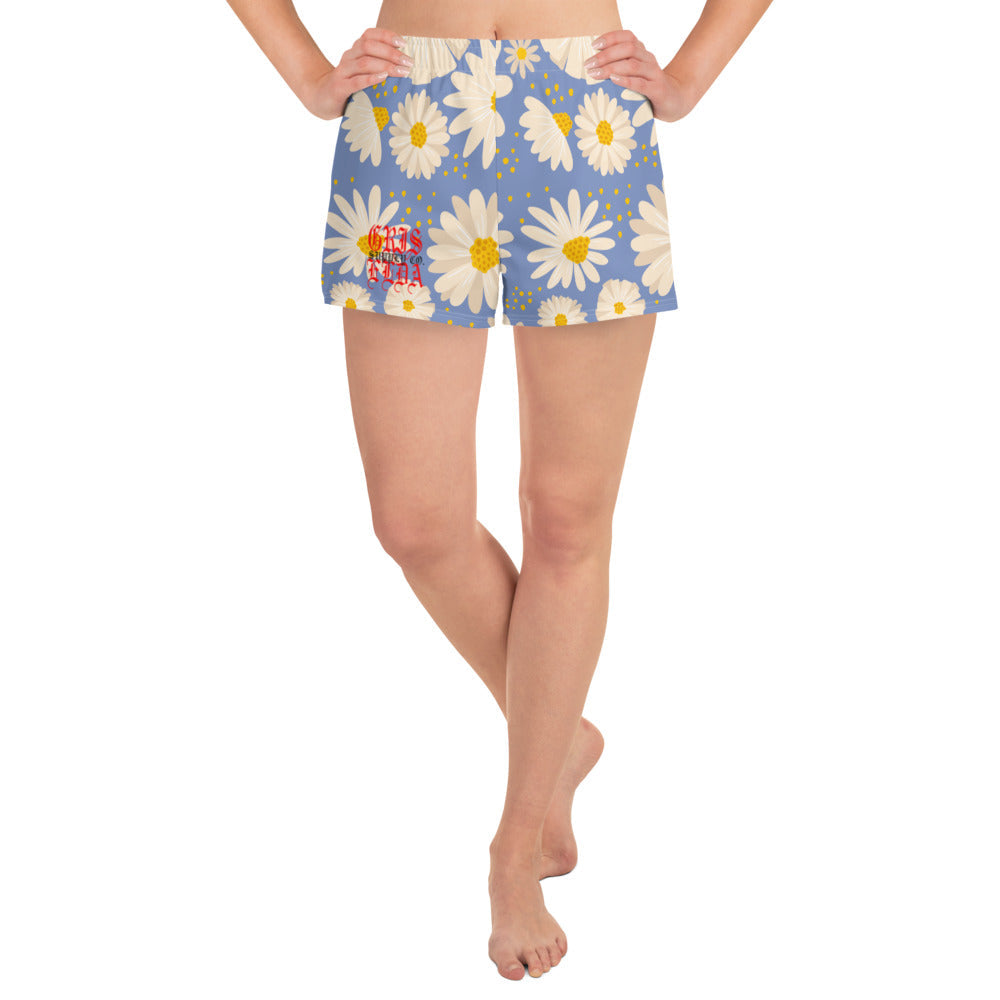 Daisies GSC Women's Athletic Short Shorts