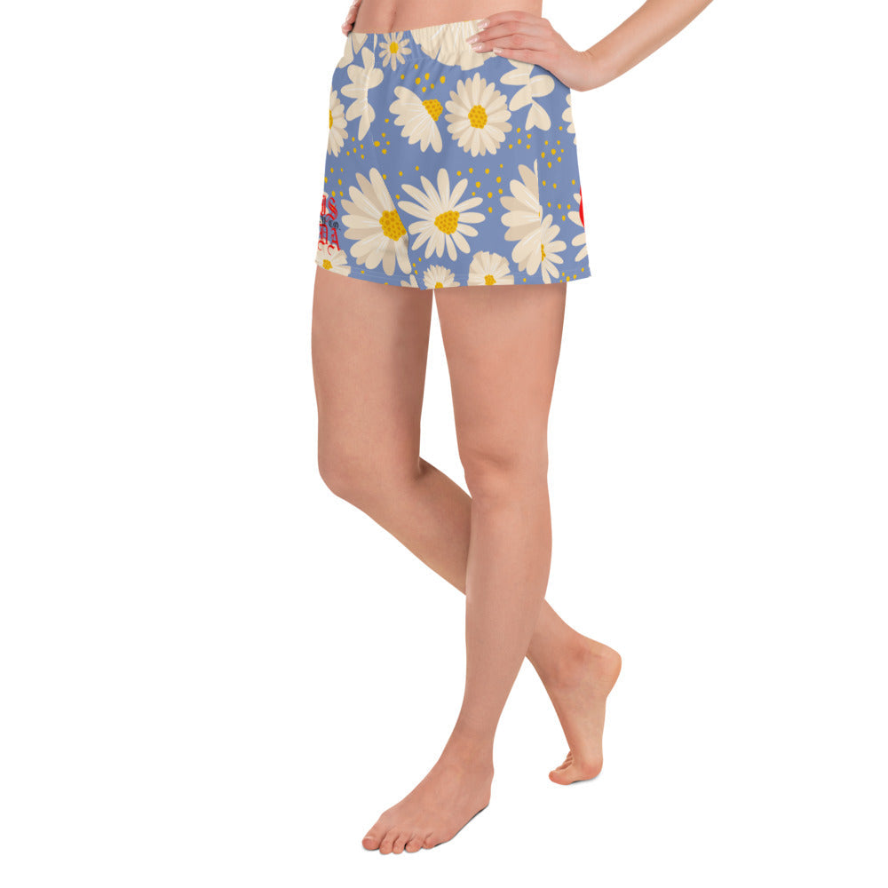 Daisies GSC Women's Athletic Short Shorts