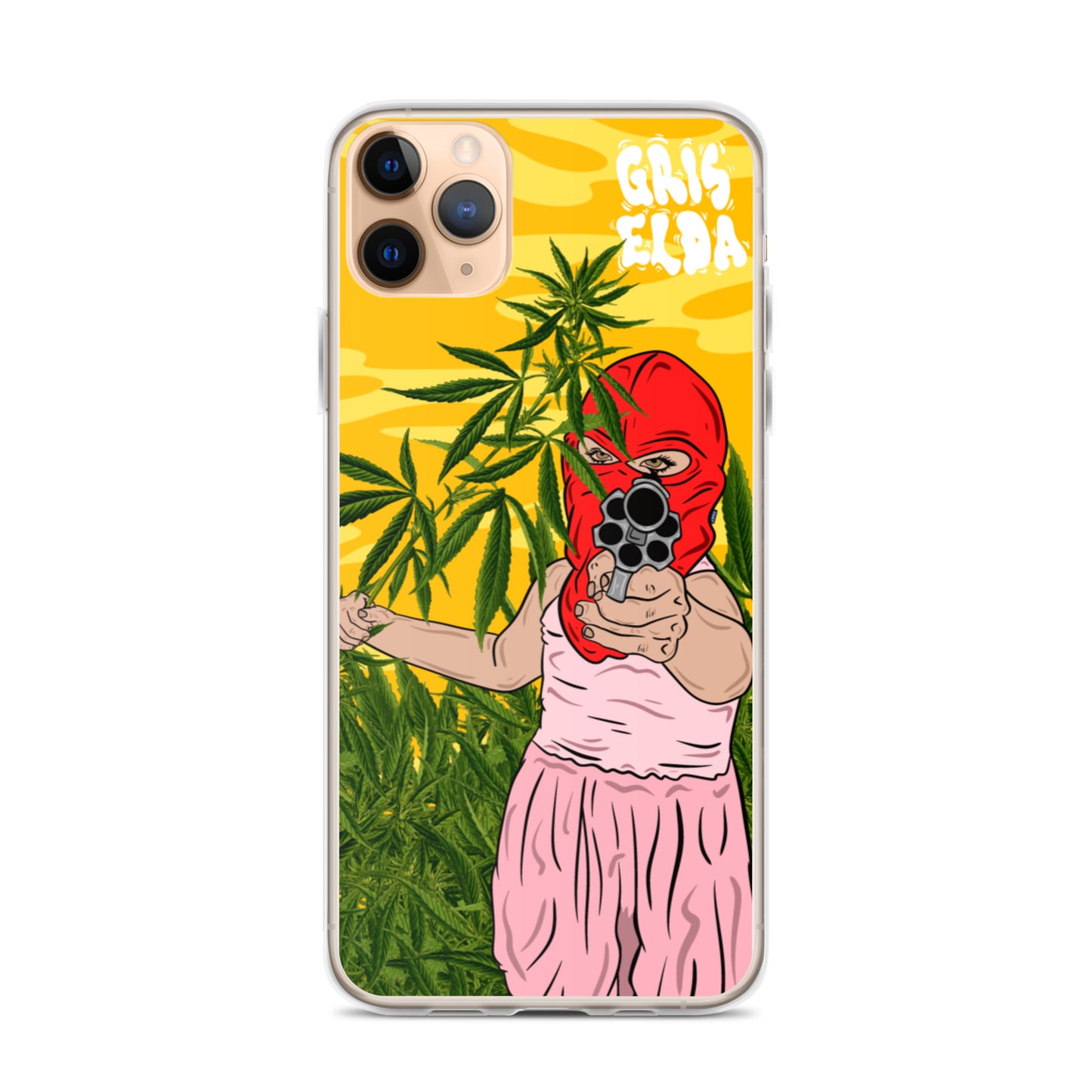 La Delincuencia GSC iPhone Case