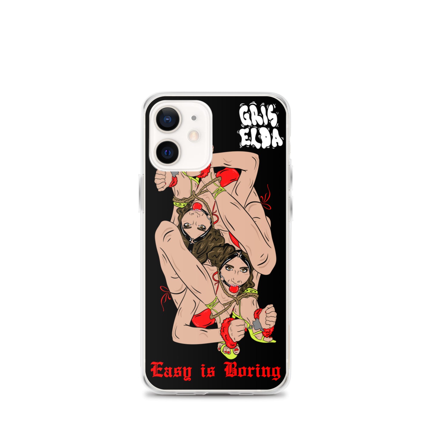 EASY IS BORING GSC iPhone Case