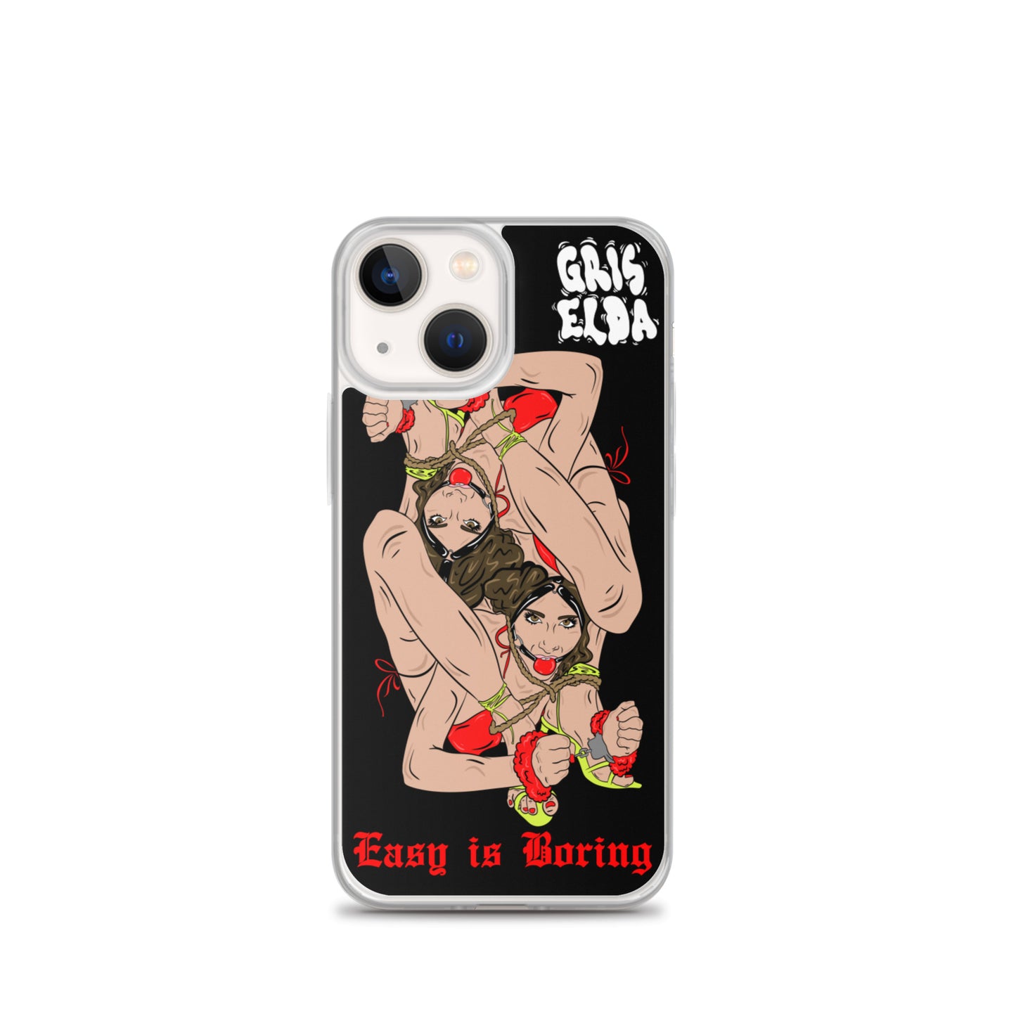 EASY IS BORING GSC iPhone Case