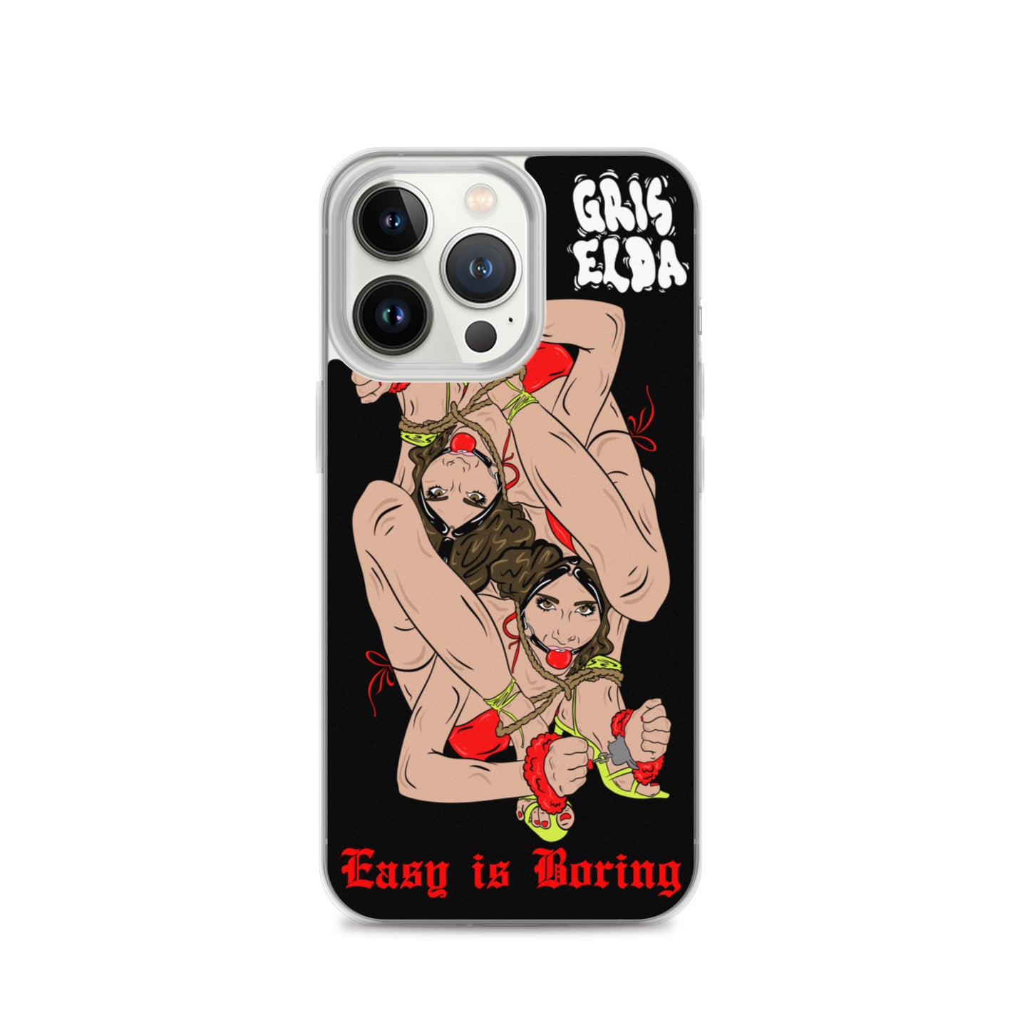 EASY IS BORING GSC iPhone Case